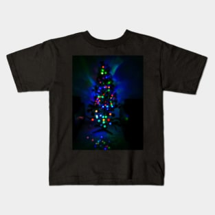 Christmas Tree Lights Photography Kids T-Shirt